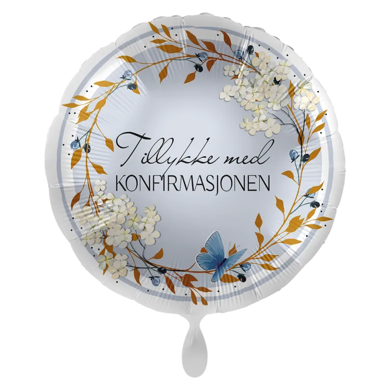 Tillykke med konfirmajsonen - Blå