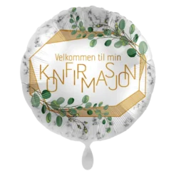 Velkommen til min Konfirmasjon - Grønn
