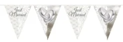 Vimpelbanner - Just married